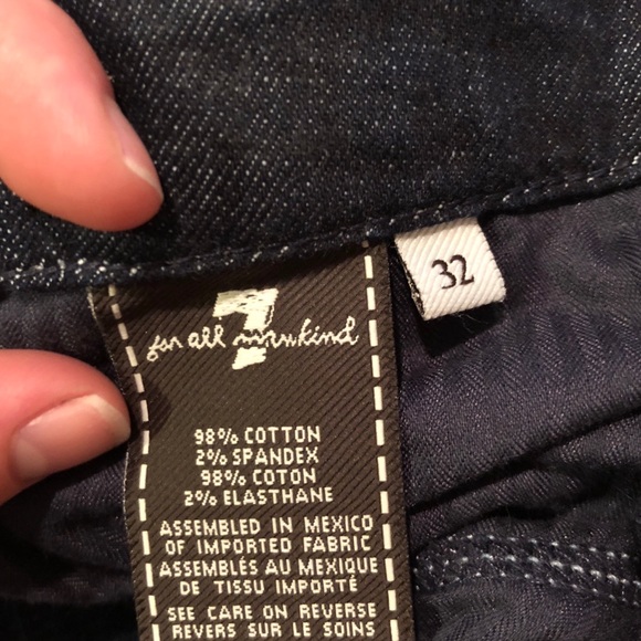 7 for all Mankind size 32 A pocket jeans bootcut - Picture 5 of 5